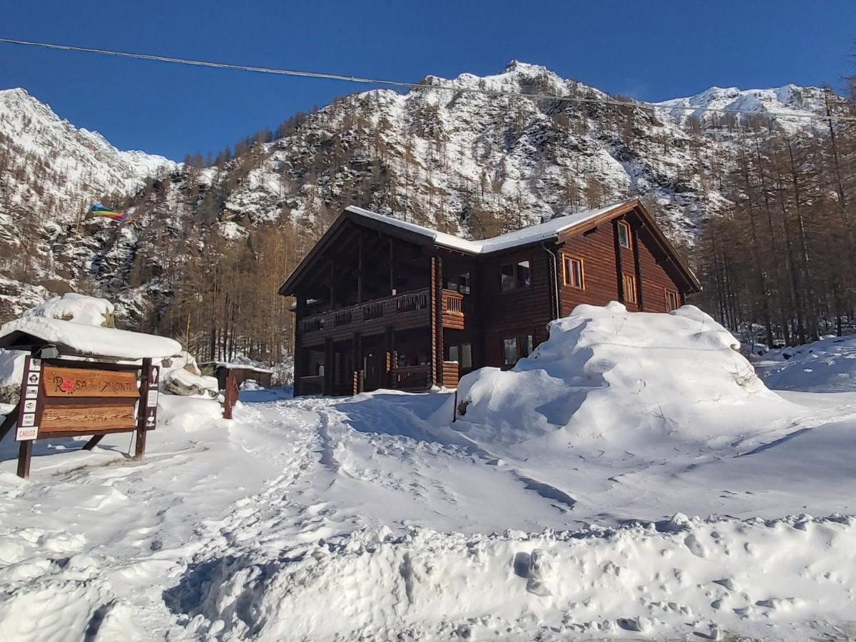 Chalet Rosa Dei Monti Piamprato Εξωτερικό φωτογραφία