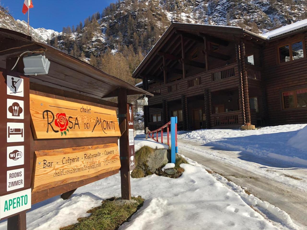Chalet Rosa Dei Monti Piamprato Εξωτερικό φωτογραφία