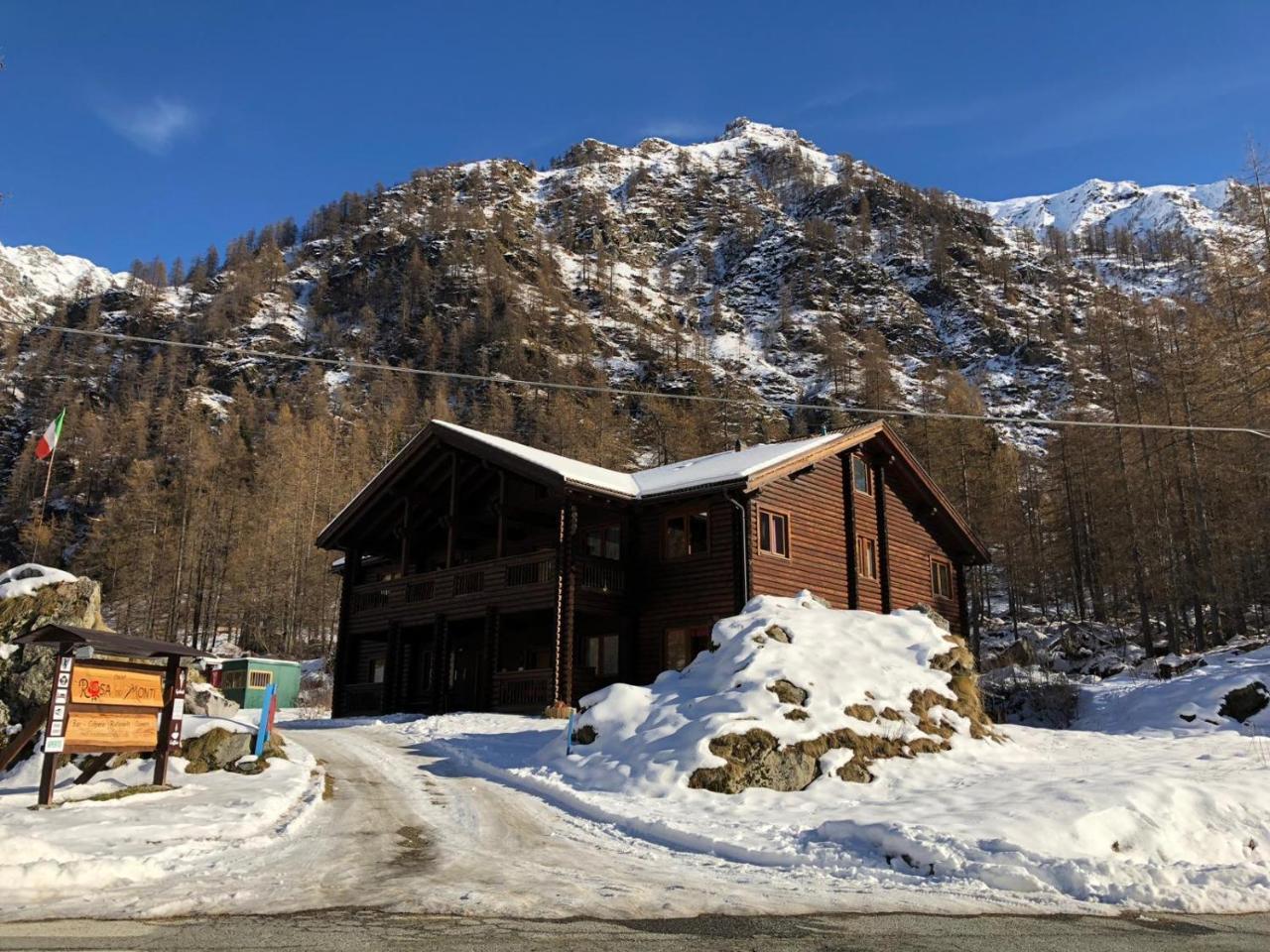 Chalet Rosa Dei Monti Piamprato Εξωτερικό φωτογραφία